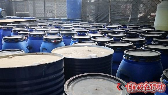 制作洗涤用品的原料。摄影:崔梁凡