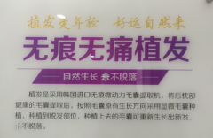 郑州陇海医院植发手术效果差 男子花一万多两次手术没效果