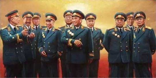 开国大将排名