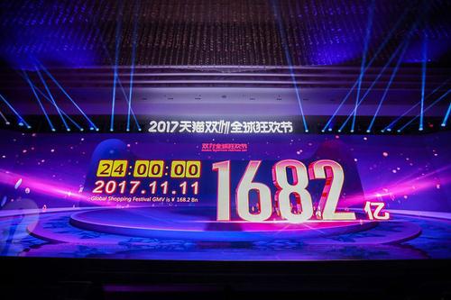 2017双十一交易额