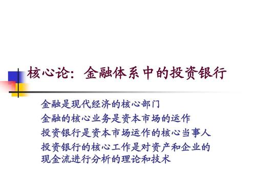 什么是投资银行