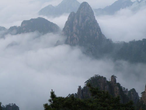 黄山景点