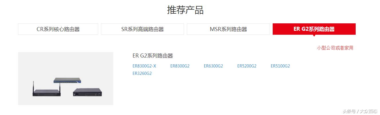 普及一下H3C路由器系列产品，有助于大家分辨和学习