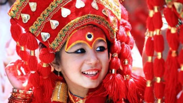 尼泊尔的"库玛丽"，一个被夺走凡人幸福的高贵女神