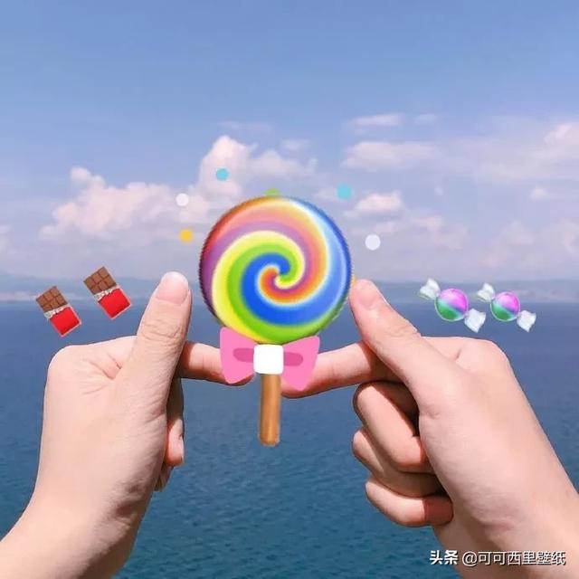 一组情侣手势头像，请签收