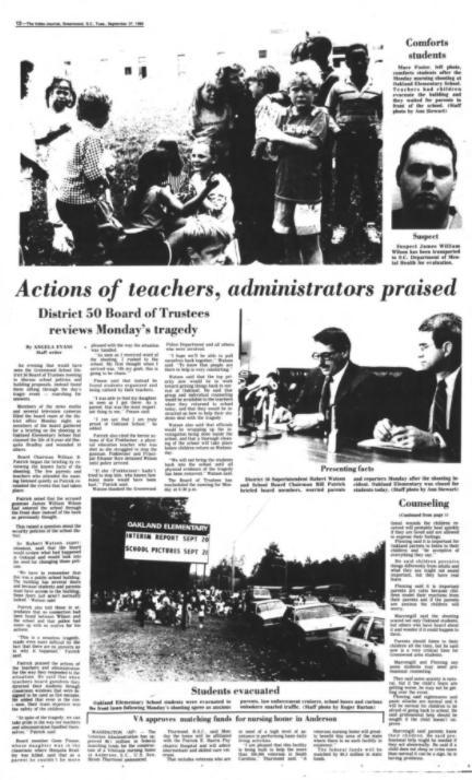 失去医保的神经病患者断药后疯狂屠戮，1988美国奥克兰小学枪击案