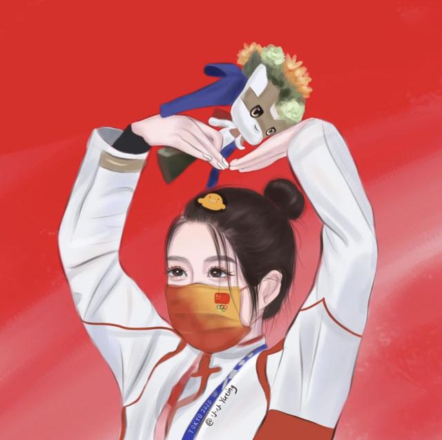 奥运健儿头像（一），速来存图