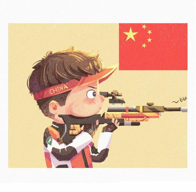 奥运健儿头像（一），速来存图