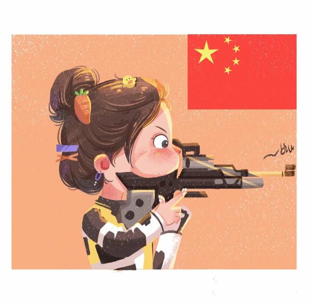 奥运健儿头像（一），速来存图