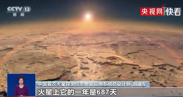 火星上的春夏时节只有零下十几度 一年竟有687天