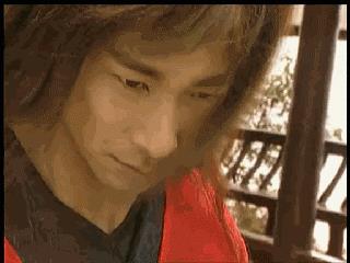 最后两位武生:吴京向左,赵文卓向右