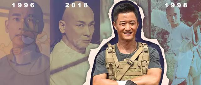最后两位武生:吴京向左,赵文卓向右