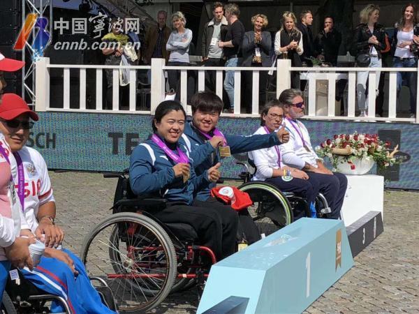 残奥会冠军周佳敏两破世界纪录 获东京残奥会参赛席位