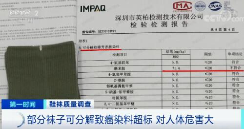 曝光!你穿的袜子,可能含致癌物质?你还敢穿吗→