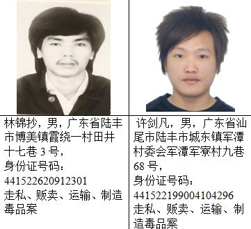 这两人,警方悬赏百万通缉