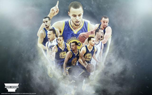 NBA壁纸分享15-斯蒂芬·库里系列(无水印)
