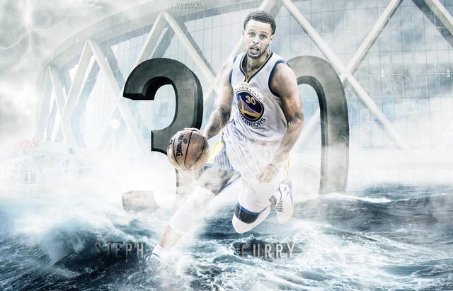 NBA壁纸分享15-斯蒂芬·库里系列(无水印)