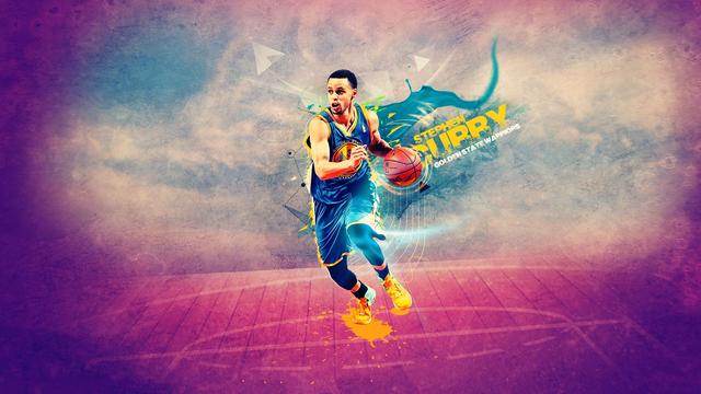 NBA壁纸分享15-斯蒂芬·库里系列(无水印)